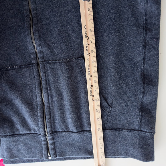 Polo Ralph Lauren Hoodie Men XXL Blue Heather Full Zip Sweatshirt Vintage Heavy - Picture 10 of 10